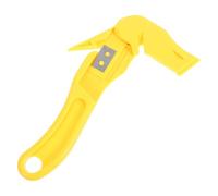 CLISPEED Taglierino Design Ergonomico Portatile in Plastico e Acciaio di Sicurezza come Cutter Pacchi e Decorazioni Scuola per Ufficio e Viaggio