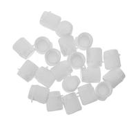 CLISPEED Tappi Per Dentifricio in Plastica a Vite, 30 Pezzi, Copertura Resistente Per Tubetti, Prevenzione Macchie, Adatti Per Uso Quotidiano in Bagno