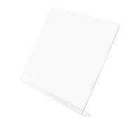 CLISPEED Tavola per Dipingere in Acrilico Bianco Superficie Inclinata e Struttura Leggera, Facile da Pulire, per Pittura a Olio e Acquerello a Casa