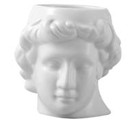 CLISPEED Tazza in Ceramica Bianca con Statua Decorativa Ispirata alla Mitologia Greca e David per Caffè Tè e Latte Design Artistico e Superficie Liscia per Uso Quotidiano e Facile da