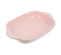 CLISPEED Teglia da Forno in Ceramica Alta Resistenza per Microonde e Forno Pirofila Piccola Multiuso per Cottura Formaggi Lasagne Verdure e Arrosti Facile da Pulire e Colore Colore Casuale