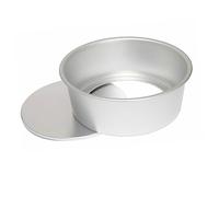 CLISPEED Tortiera Tonda in Alluminio Anodizzato con Removibile Teglia Forno Antiaderente Resistente e Deformazioni per Torte Strati Cheesecakes e Dessert Congelati Colore
