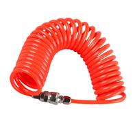 CLISPEED Tubo Aria Compressa Spirale in EVA con Attacco Tubo Flessibile ad Alta Pressione per Compressori e Utensili Pneumatici Resistente e Durevole Colore Rosso