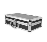 CLISPEED Valigetta Rigida per Microfono Wireless con Imbottitura Personalizzabile Custodia Portatile Resistente Maniglia Integrata Protezione Completa per Microfoni e Accessori Audio