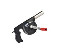 CLISPEED Ventilatore per Barbecue Manuale Portatile Soffiatore a Maniglia per Barbecue Esterno e Campeggio Strumento Leggero e Compatto per Accensione e Ventilazione della Fiamma