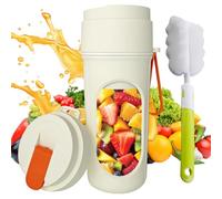 CLIUNT Frullatore Portatile, 450ML Mini frullatore per frullati e frullati Tazza, Mini Mixer Portatile, con 12 Lame Waterproof, Personale/Ricaricabile Tipo-C, per casa, viaggi,verde avocado