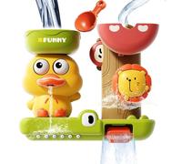 CLIUNT Giocattoli da Bagno per Bambini, Giochi Bagnetto Neonato con Ventose, Giochi Vasca da Bagno Bambini,Giocattoli da Bagnos a vento per doccia, Giochis Neonato 6-9-12 Mesi