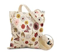 CLIUQUVD Borsa tote in tela, borsa a tracolla riutilizzabile, borsa per il tempo libero, adatta per vacanze, shopping, lavoro, fitness