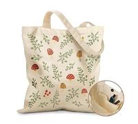 CLIUQUVD Borsa tote in tela, borsa a tracolla riutilizzabile, borsa per il tempo libero, adatta per vacanze, shopping, lavoro, fitness