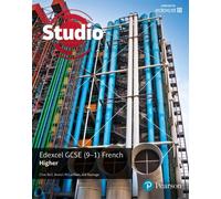 Clive Bell Anneli Mclachlan Gi Studio Edexcel GCSE French Higher Stu (Tascabile)