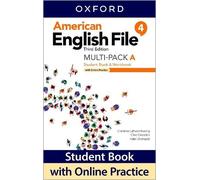 American English File: Level 4: Student Book/Workbook Multi-Pack A with Online Practice