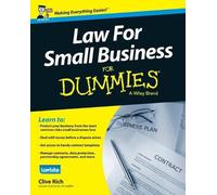 Clive Rich Law for Small Business For Dummies, UK Edition (Tascabile)