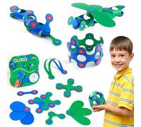 Clixo Itsy verde e blu - set magnetico flessibile 18 pezzi