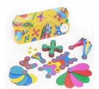 Clixo Arcobaleno 42 Pezzi, Il Giocattolo Magnetico da Costruzione Flessibile, Durevole, stimolante l'immaginazione, Design Moderno e modulare per Ore di Gioco STEM