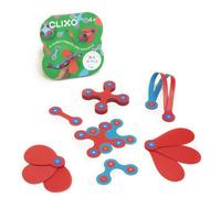 Gioco di costruzione magnetico Clixo Itsy Flamingo e Turchese