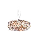 Clizia Lampadario Grande Arancione