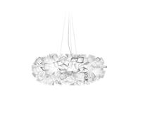 Clizia Lampadario Grande Bianco