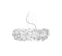 Clizia Mama Non Mama Lampadario Grande Bianco/Rosso