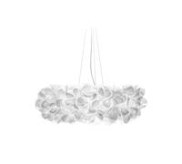 Clizia Mama Non Mama Lampadario Grande Bianco/Trasparente