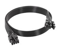 CLKE Cavo PCIE per Corsair, adattatore GPU da 65 cm PSU da 8 pin a 6+2 pin maschio a maschio, cavo PCIE per Thermaltake, cavo di prolunga modulare per ARESGAME