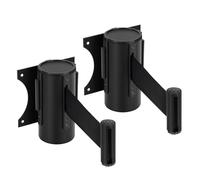 CLKLGEXEAK Barriera retrattile per il controllo della folla: barriera di sicurezza da parete alta 3 metri che può essere utilizzata come divisorio per le code.(1 Pack)