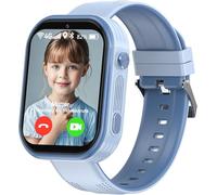 clleylise smartwatch bambini con GPS e telefono, smartwatch 4G per bambini, Voice Chat, SOS IP68, impermeabile, gioco sveglia, touch screen, smartwatch per ragazzi e ragazze 4-21 anni
