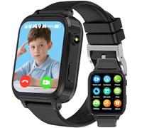 clleylise smartwatch bambini con GPS e telefono, smartwatch 4G per bambini, Voice Chat, SOS IP68 impermeabile, gioco sveglia touch screen, smartwatch per ragazzi ragazze 8-18 anni