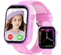 clleylise smartwatch bambini Newly Upgraded smartwatch bambini con GPS, telefono, videochiamata, Voice Chat, SOS, modalità scuola, contapassi, sveglia, orologio per bambini per ragazze e ragazzi 4-17