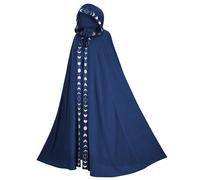 Cloak Cappuccio Unisex Adulto Halloween Cosplay Performance Cape Costume