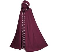 Cloak Cappuccio Unisex Adulto Halloween Cosplay Performance Cape Costume