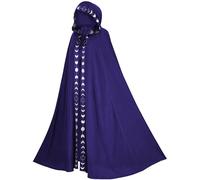 Cloak Cappuccio Unisex Adulto Halloween Cosplay Performance Cape Costume