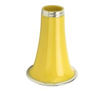 Cloche de Clarinette Saxophone, Pièces de Rechange pour Cloche Tubulaire en ABS, Accessoires Vent, Accessoires pour Saxophones, Clarinette Haut Parleur Trompette (CC30 Yellow)