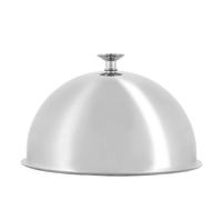 Cloche Inox Semisferica Cm 24 Altezza13 Grigio Pinti Inox