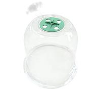 Cloche Plant Protectors - Cupola Per Piante Riutilizzabile | Copertura Campana Impermeabile Trasparente 17x19 Cm, Protezione Per Piantine Per Inverno, Esterno, Vivai, Cortile, Serra, Verdure E F