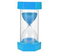 Clock a clessidra, Clessidra clessidra 2 pezzi multicolore 5-30 minuti cucina decorazione domestica artigianato(Blue,15minutes)