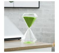 Clock a clessidra, Clessidra clessidra multicolore 6x13 cm 5 minuti(Green)