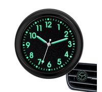 Clock For Car Dashboard - Glow In The Dark Car Dashboard Watch | Automotive Replacement Clocks Quartz, Stick On Clock For Caar Dashboards Boat Bike