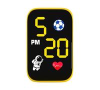 Clock for Motorcycle,Small Adhesive Dash Mount,Motorbike Mount Clock with LED Light - for Cycling Enthusiasts Commuting Urban Road City Riding Short Trips Men Women