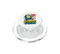 Clocking Out In Tutti I Sensi Della Parola Divertente Pensionamento PopSockets PopGrip per MagSafe