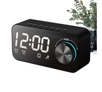 Clocks For Bedrooms - HD Mirror Touch Screen, Clock Speaker Wireless | Restful to Elevate Restful Nights, The ClockKid Room Desk Nightstand Table Bedside Dormitory Bedrooms Kitchens