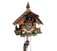 CLOCKVILLA HETTICH OROLOGI Foresta Nera Orologio a cucù Movimento al quarzo Campanile della Foresta Nera