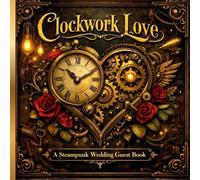 Clockwork Love: A Steampunk Wedding Guest Book for Timeless Romance & Cherished Memories