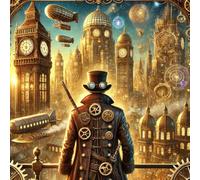 Clockwork Realms: A Steampunk Fantasy Coloring Adventure: Gears, Airships & Victorian Wonders in a Mechanical World