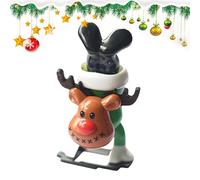 Clockwork Toys, Christmas Clockwork Toys Funny Toys, Wind up Toys for Kids, Holiday Wind up Toys, 2,76 Inch Reindeer Bear Clockwork Toy for Kids