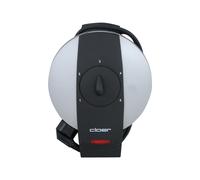 Cloer 1629 5 waffle Cuore (forma) Nero Metallico 16,5 cm 0,9 m 930 W Iron 1629