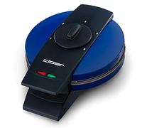 Cloer 2632 - Ferro da corna con stemma della Frisia orientale per corna sottili e croccanti, 750 W, superficie di cottura 14,5 cm di diametro, grado di doratura a scelta, in metallo, blu