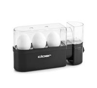 Cloer - 6020 Cuoci Uova per 3 Uova Colore Nero - SPEDIZIONE GRATUITA