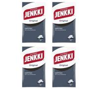 Cloetta Jenkki Xylitol Salmiac Gomma da masticare 4 Packs of 100g