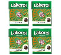 Cloetta Lakerol Sugar Free pastiglie 4 scatole of 25g