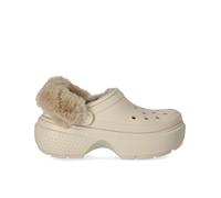 Crocs - Stomp - Zoccoli unisex foderati color stucco-Neutro 7-8